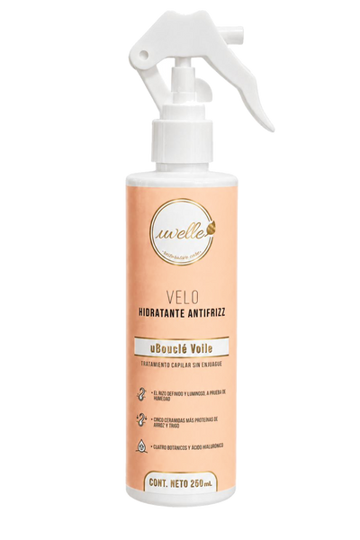 uBouclé Voile · Velo Hidratante Antifrizz