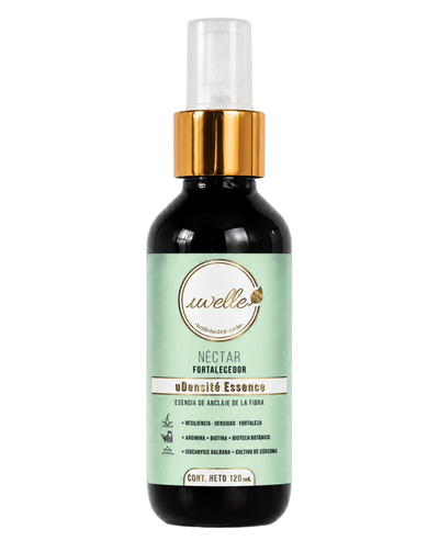 Frasco de uDensité Essence, néctar fortalecedor de 120 mL con atomizador