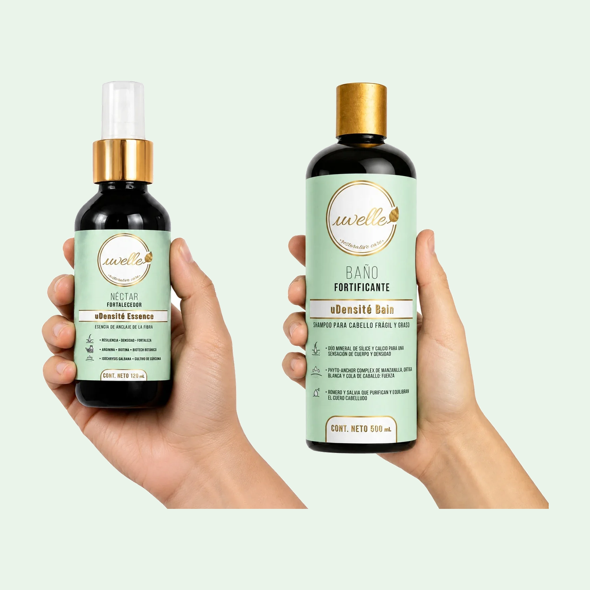 uDensité · Ritual completo: Bain y Essence